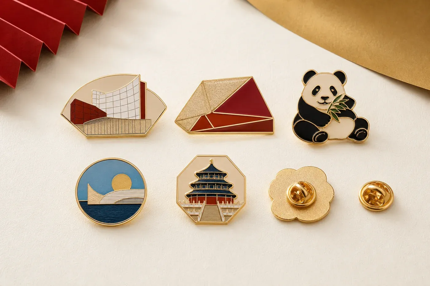 Pins y badges esmaltados – Wanyang Gifts