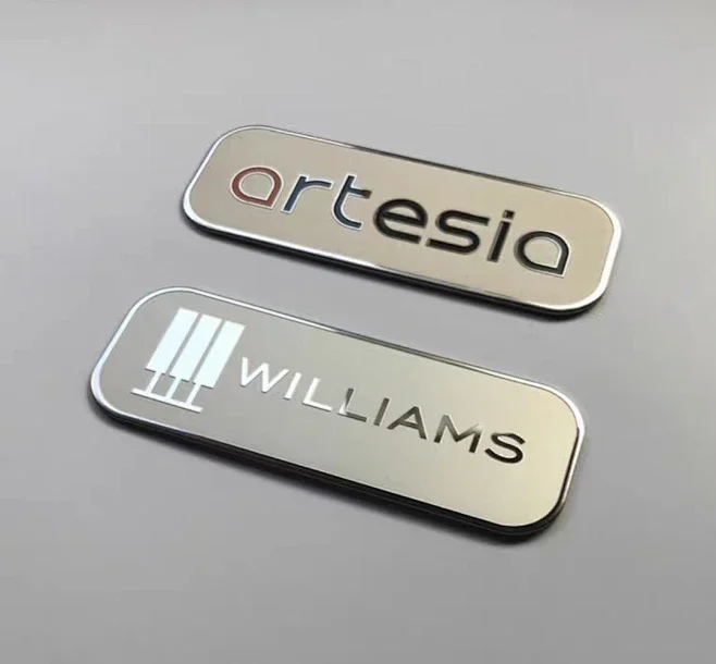 Custom Metal Nameplates & Signs example 1 by Wanyang Gifts